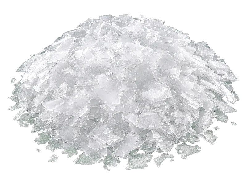 Flake ice produced by KAISON flake ice machines
