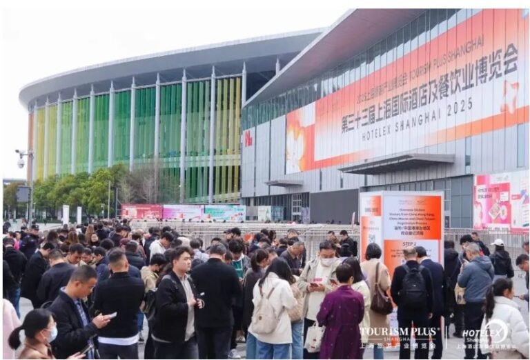 International buyers at a commercial refrigeration trade exhibition