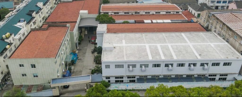 Aerial view of the KAISON ice machine factory in Cixi, Ningbo