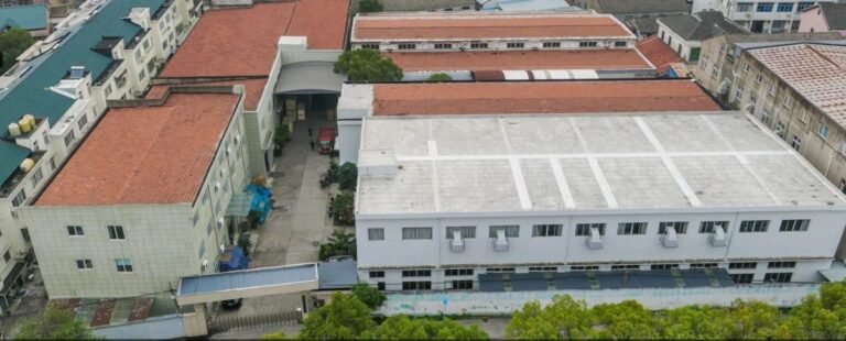 Aerial view of the KAISON ice machine factory in Cixi, Ningbo