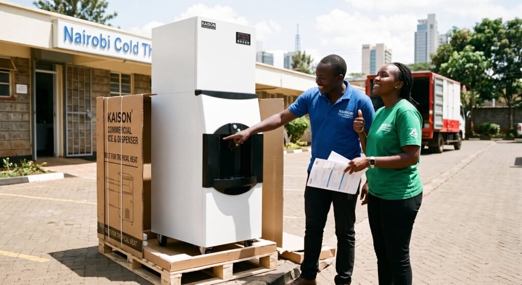 KAISON commercial cube ice machine