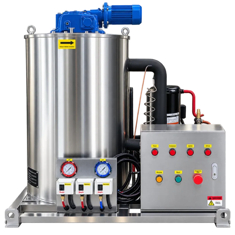 3000kg Commercial Flake Ice Machine KP-3T
